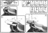 Givi SR15 Stelaż pod kufer centralny do Honda 650 Deauville